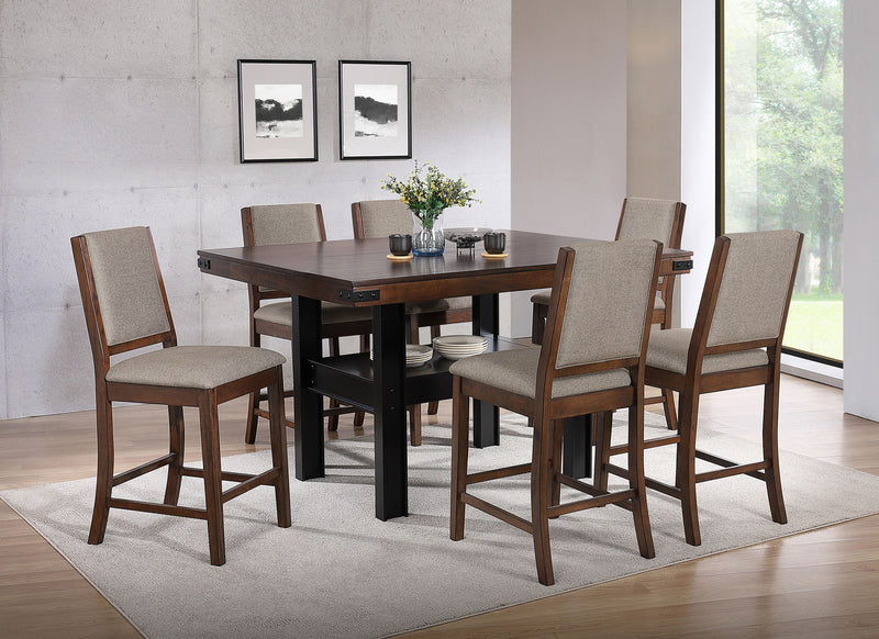 Patterson 7 Pc Counter Height Dining Set