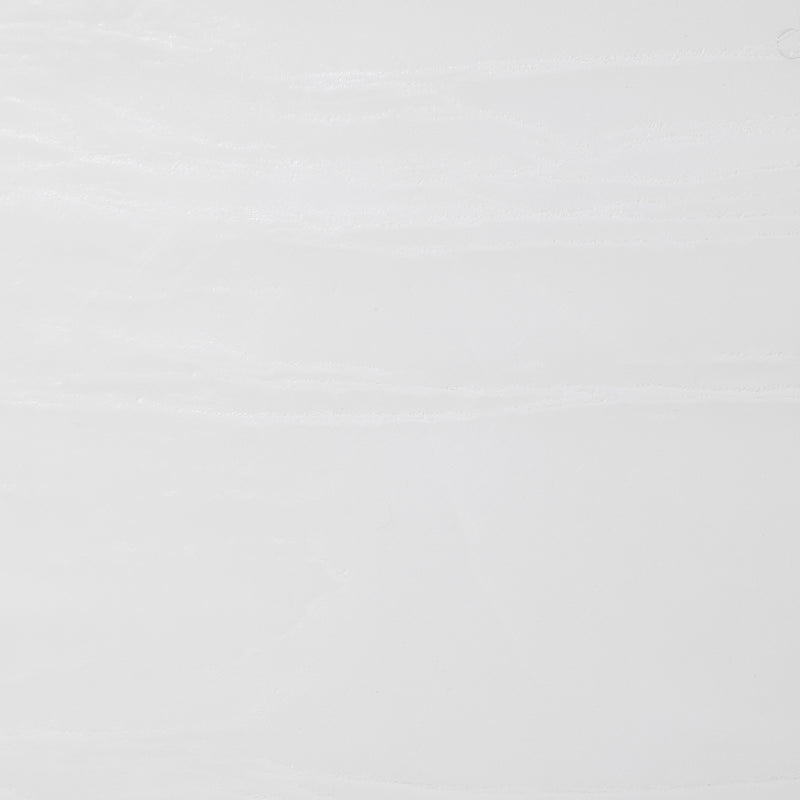 Kerwin Rectangle Faux Marble Top Dining Table White and Chrome