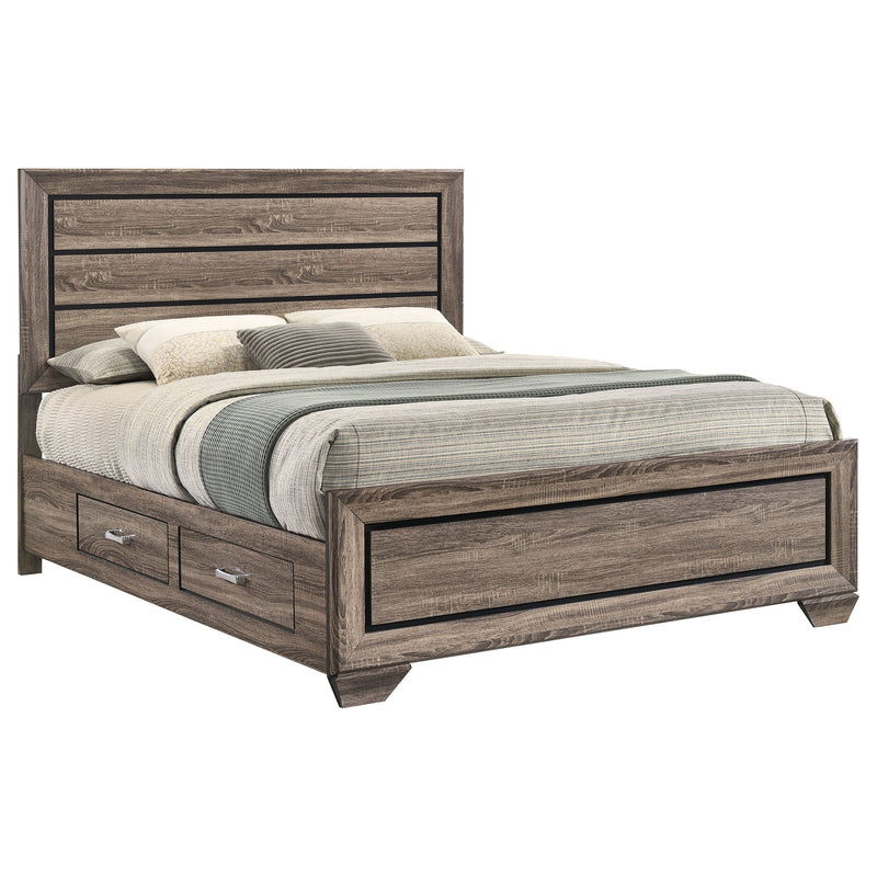 Kauffman Panel Platform Storage Bed