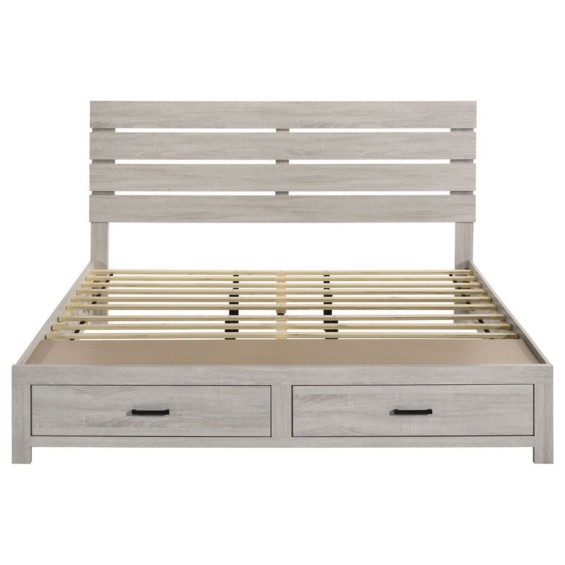 Brantford Wood Storage Panel Bed