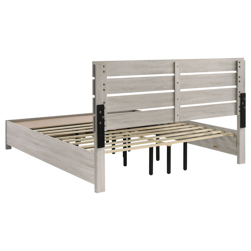 Brantford Wood Storage Panel Bed