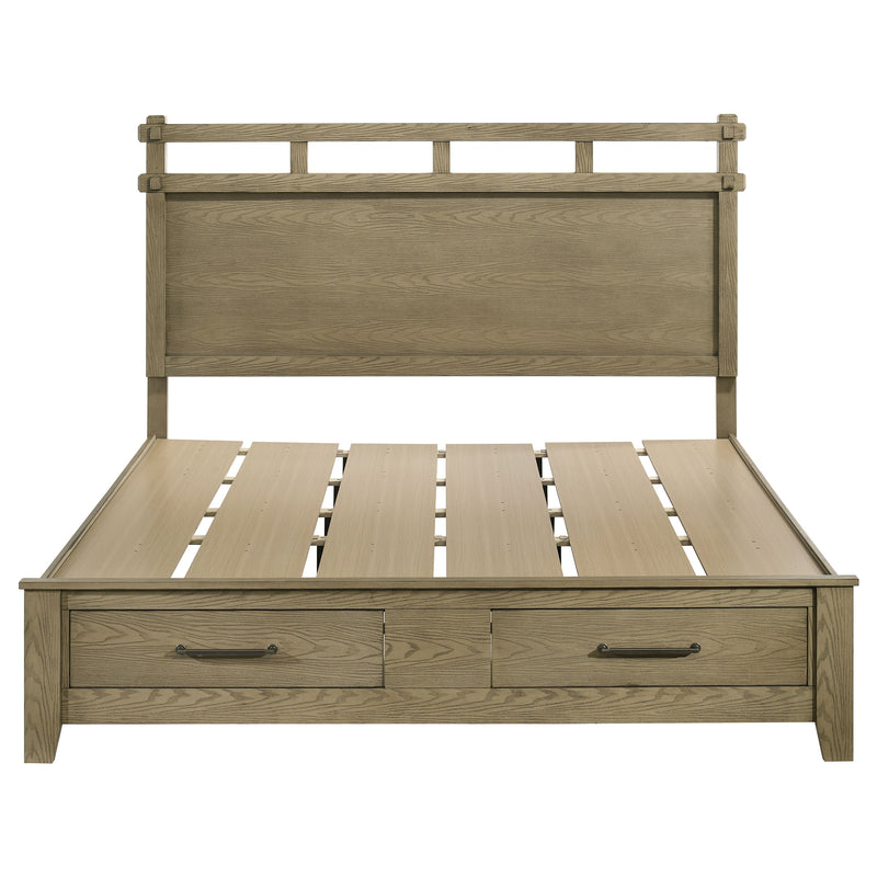 Hazlewood Panel Platform Storage Bed