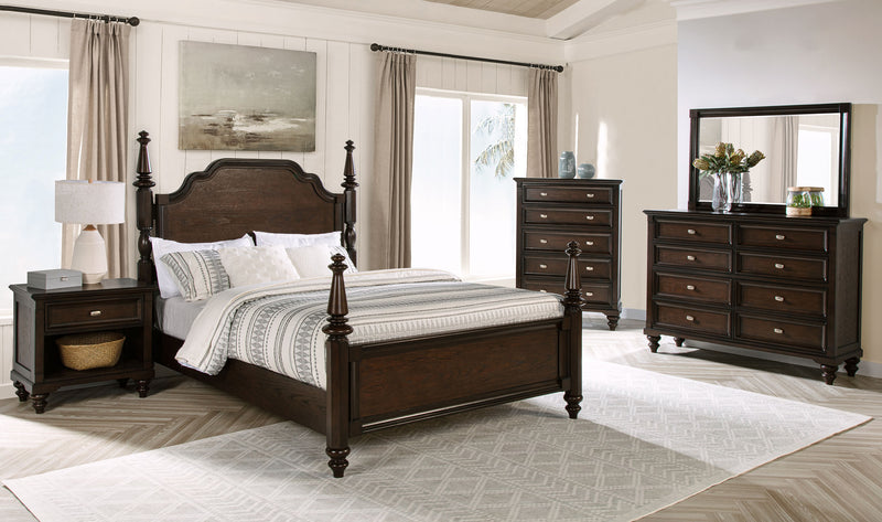 Andover Four-Poster Panel Bed