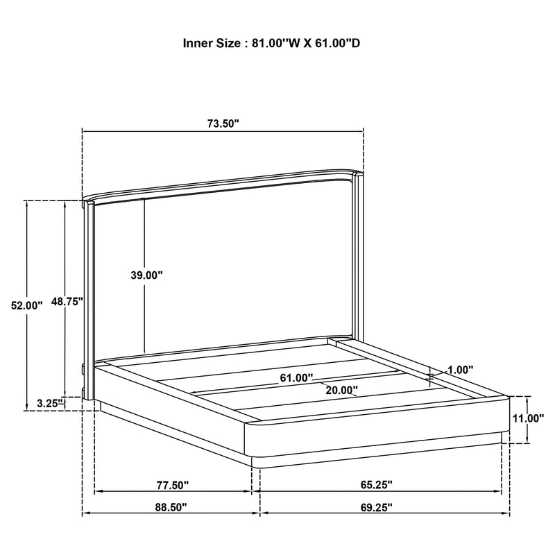 Kailani 5 Pc Bedroom Set