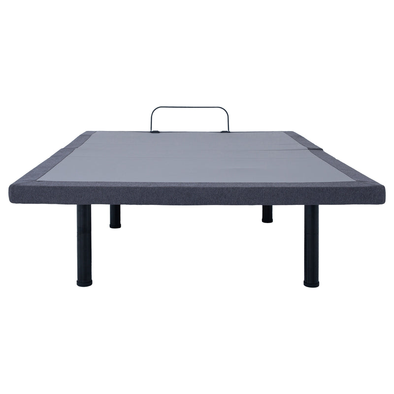Negan Eastern King, E.King, Queen, & Twin XL Adjustable Bed Base Grey and Black