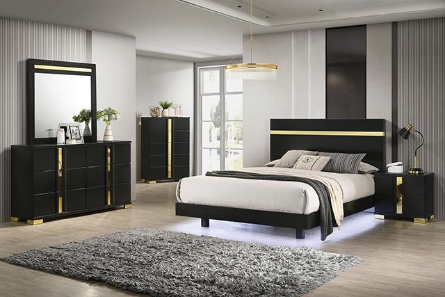 Lillestrom Bed Black