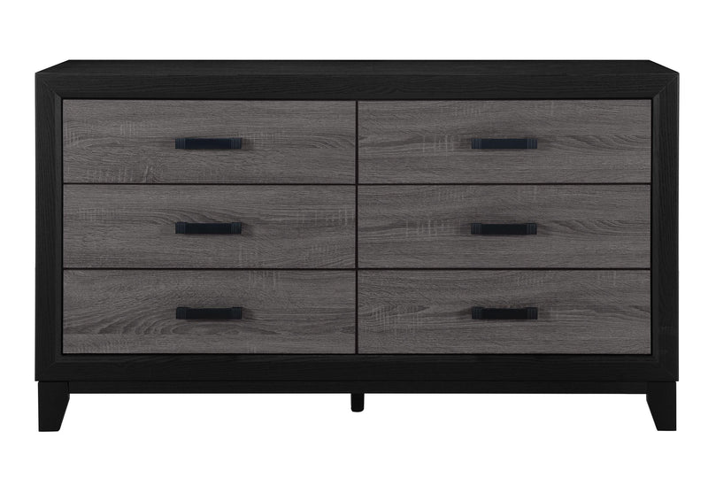 LISBON GREY AND BLACK DRESSER