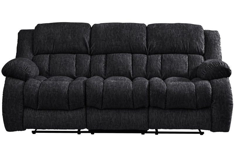 U250 EBONY RECLINING SOFA