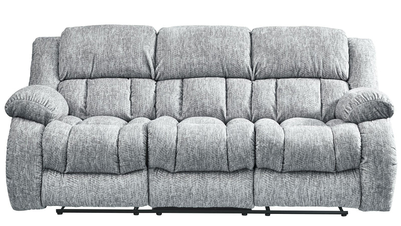 U250 GREY RECLINING SOFA