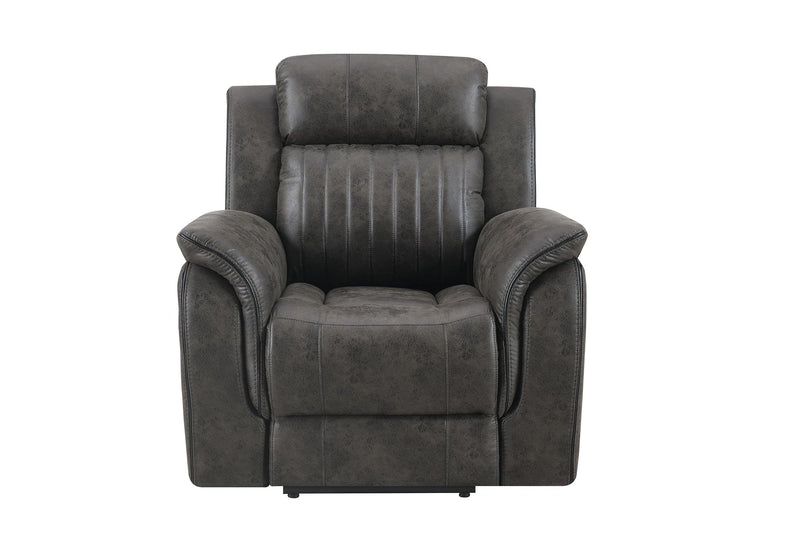 U8517 GREY GLIDER RECLINER