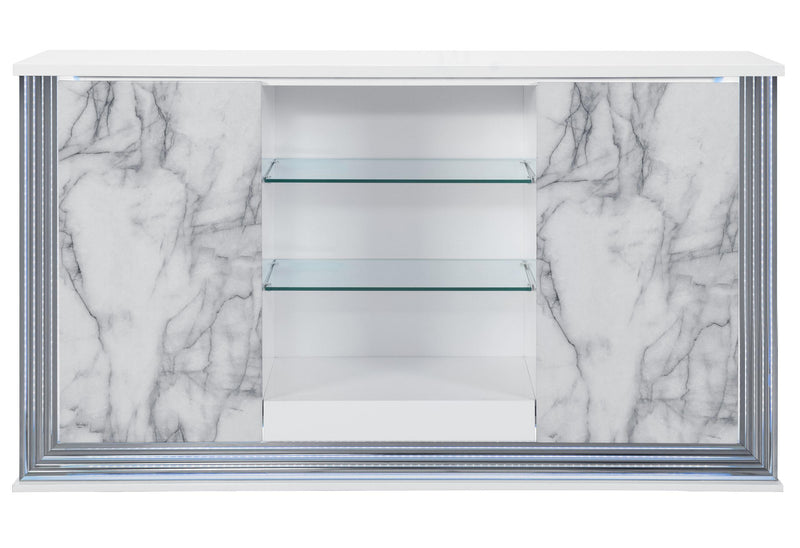 YLIME WHITE MARBLE BUFFET