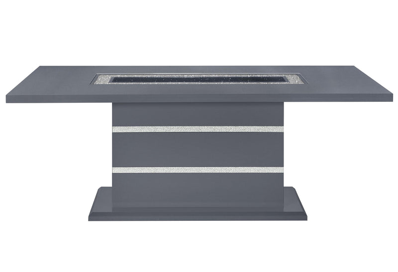 MONACO DARK GREY DINING TABLE