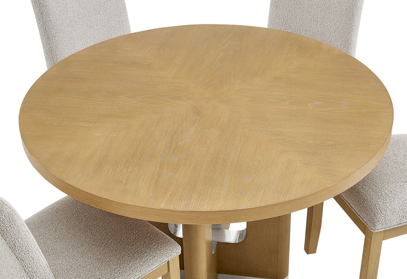 D3124 NATURAL DINING TABLE 48"