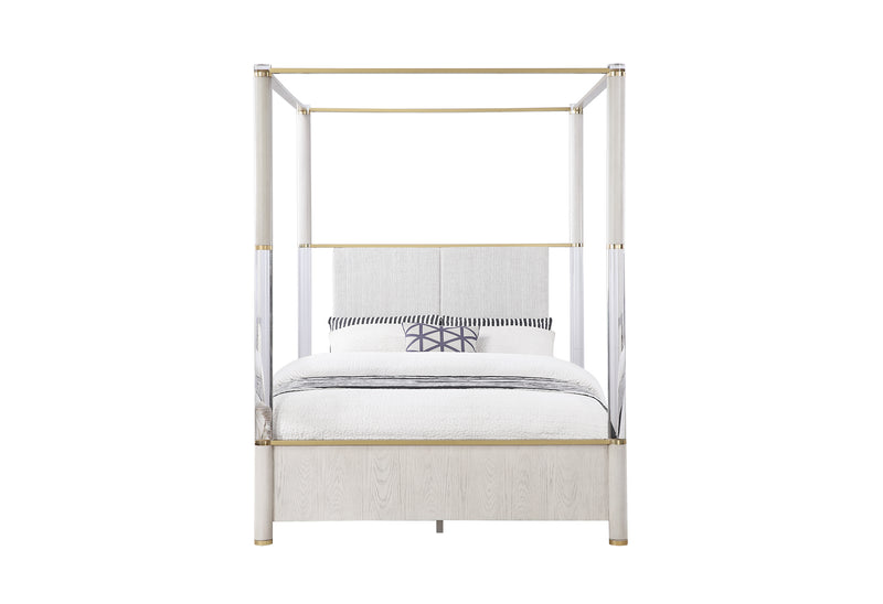 MALMO OAK QUEEN BED