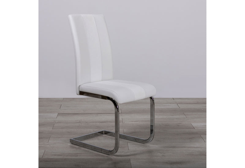 D915 WHITE DINING CHAIR
