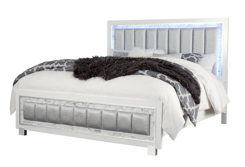 SANTORINI WHITE FULL BED